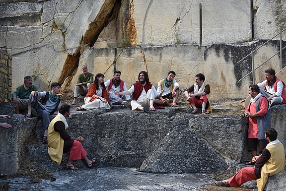 Bergpredigt - Bildquelle "Passionsspiele St. Margarethen"