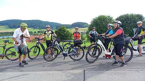 E-Bike-Fahrsicherheitstraining in Alberndorf